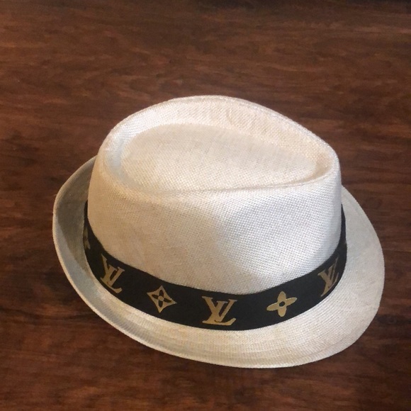 Unisex faux designer straw hat/sombrero NEW large